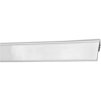 Portaprezzo pvc h.40 basculante per ripiano lam. l.1000 x h.25 -