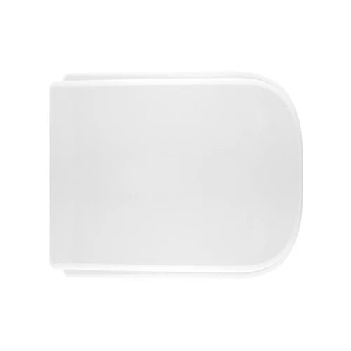 Sedile wc per esedra vaso quadra bianco -cerniere c espansione