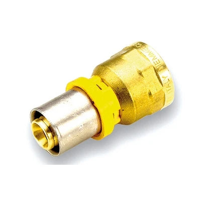 Raccordo per multistrato gas diritto femmina 32 x 1