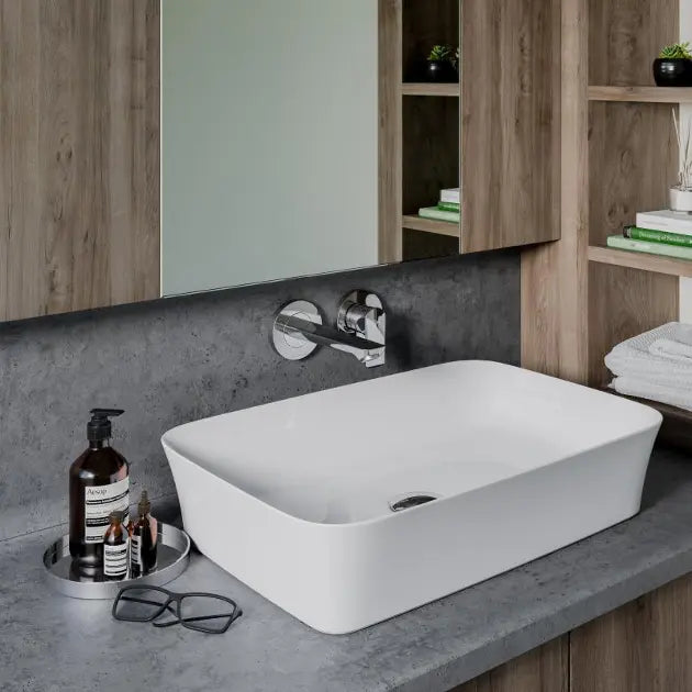 Lavabo da appoggio rettangolare 55x38 cm Ideal Standard Ipalyss E207601