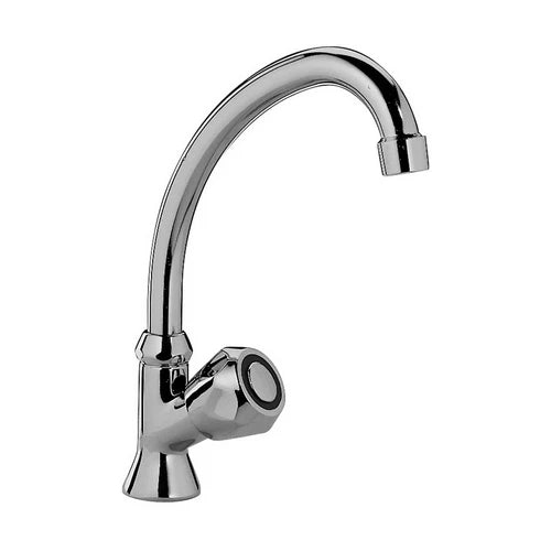 Rubinetto lavello con canna orientabile danubio cromo