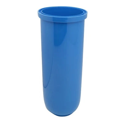 Bicchiere opaco blu per filtri sx - 3p mod. senior blu pet