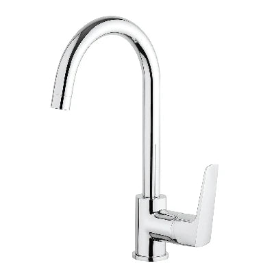 Miscelatore monocomando lavello canna alta spartaco cromo