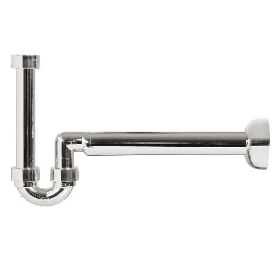 Sifone per bidet abs metallizzato 1 1/4 1 d. 40-32 mm