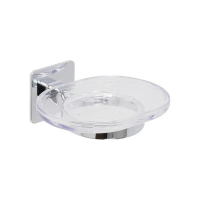 Porta sapone mod. cold wind cromo cm 12 x h.5 3 x 11 3