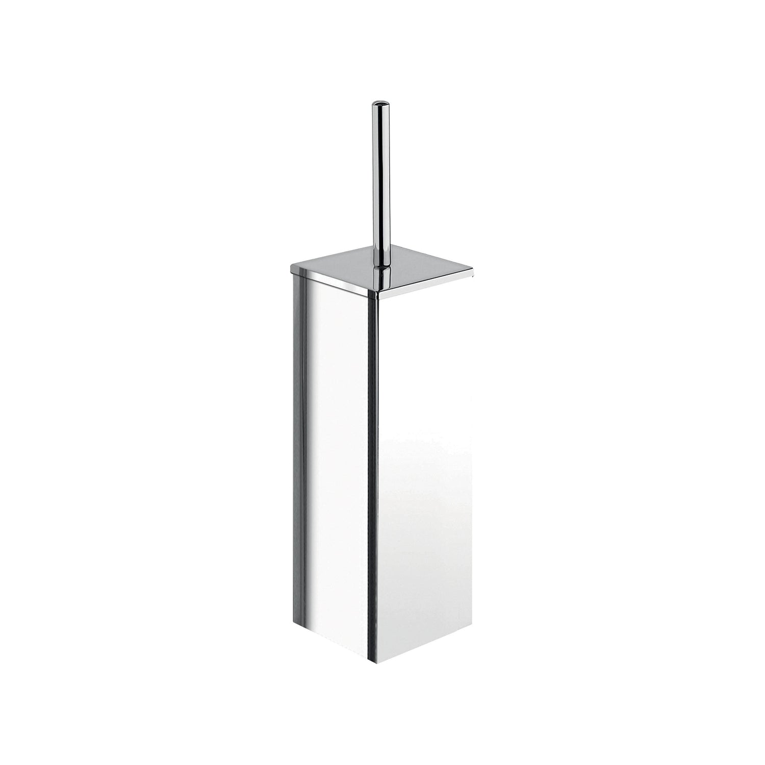 Scopino in Acciaio Inox con ciuffo in setole di Gedy serie Kansas - Cromato by CeramicStore | Lo specialista del tuo bagno