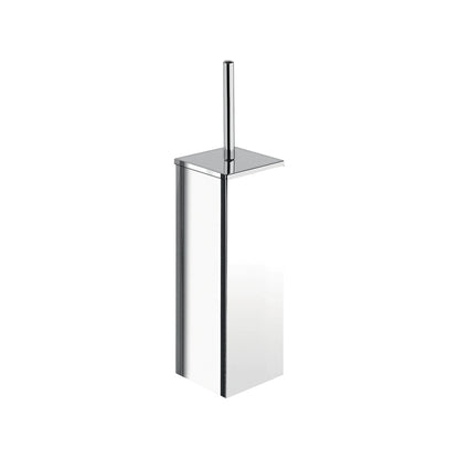 Scopino in Acciaio Inox con ciuffo in setole di Gedy serie Kansas - Cromato by CeramicStore | Lo specialista del tuo bagno
