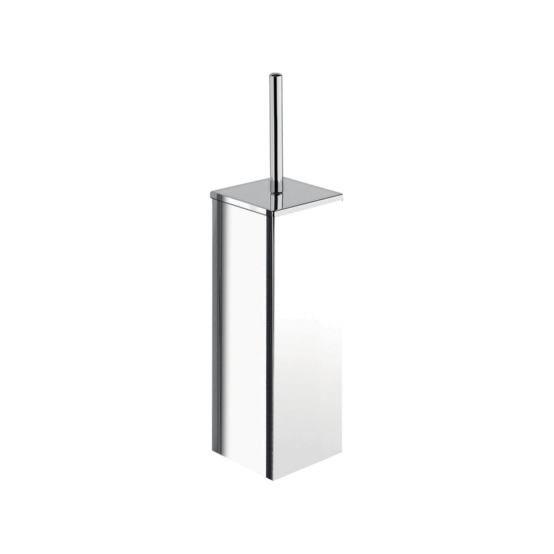 Scopino in Acciaio Inox con ciuffo in setole di Gedy serie Kansas - Cromato by CeramicStore | Lo specialista del tuo bagno