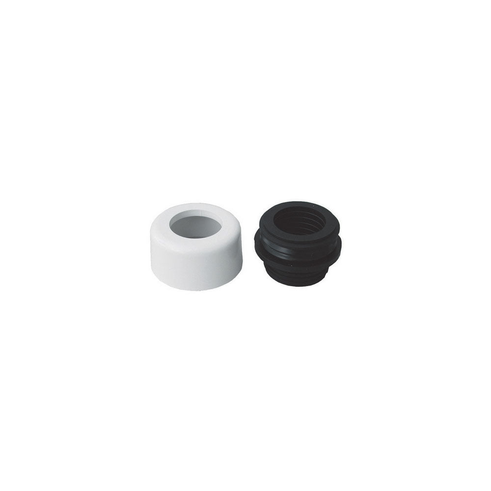 Morsetto combinato Pucci con coprimorsetto bianco by CeramicStore | Lo specialista del tuo bagno