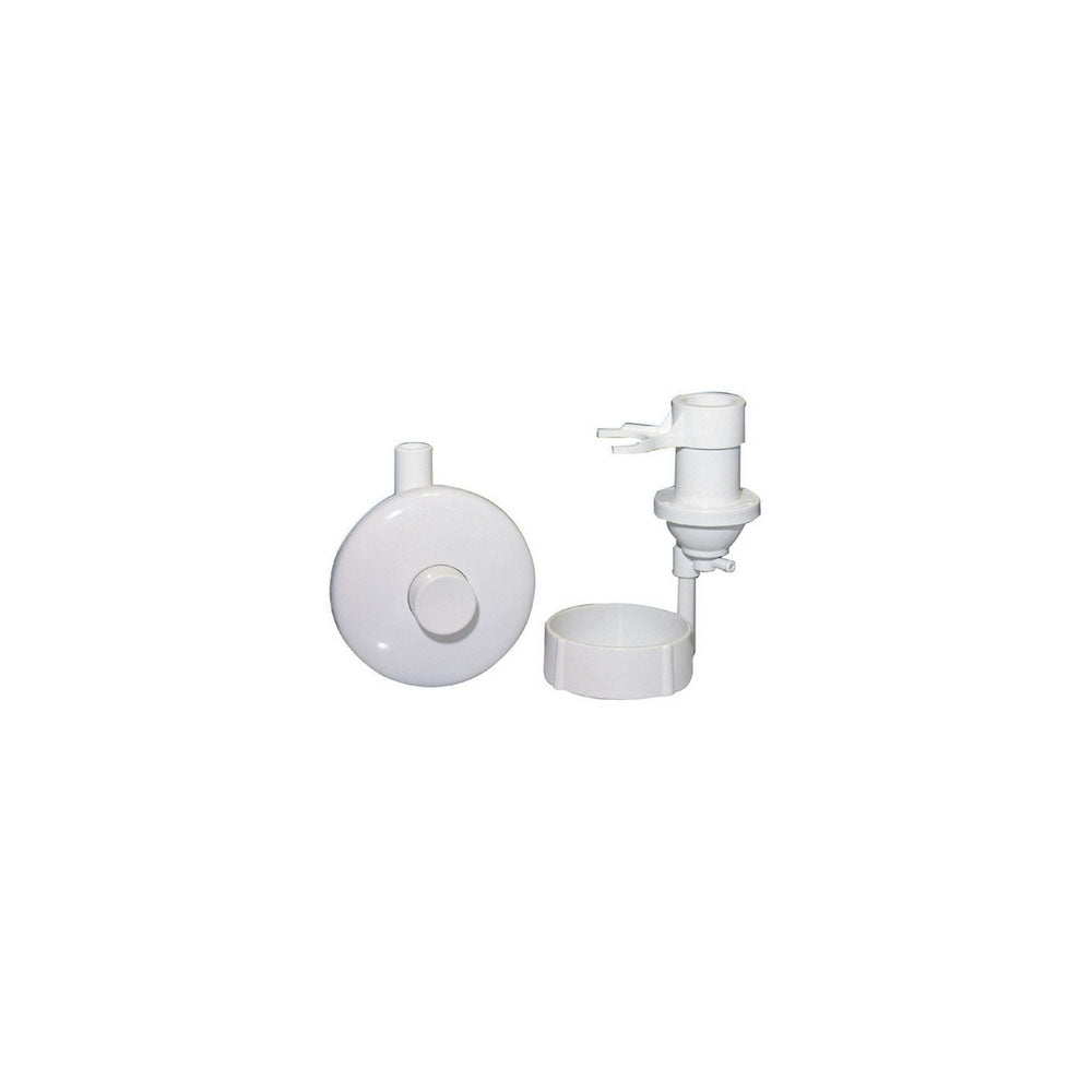 Comando manuale pneumatico a parete ad incasso di Pucci colore bianco by CeramicStore | Lo specialista del tuo bagno