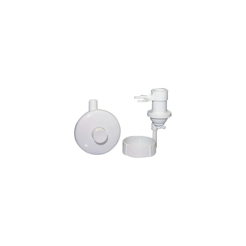 Comando manuale pneumatico a parete ad incasso di Pucci colore bianco by CeramicStore | Lo specialista del tuo bagno