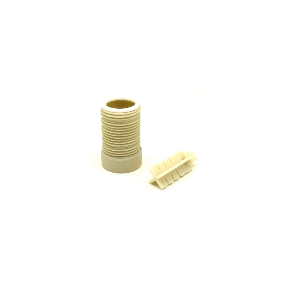 Prolunga per pulsante da 3 a 5 cm in plastica bianca, ricambio originale Pucci by CeramicStore | Lo specialista del tuo bagno