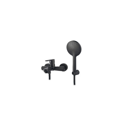 Miscelatore monocomando vasca nero opaco serie Choco con deviatore automatico by CeramicStore | Lo specialista del tuo bagno