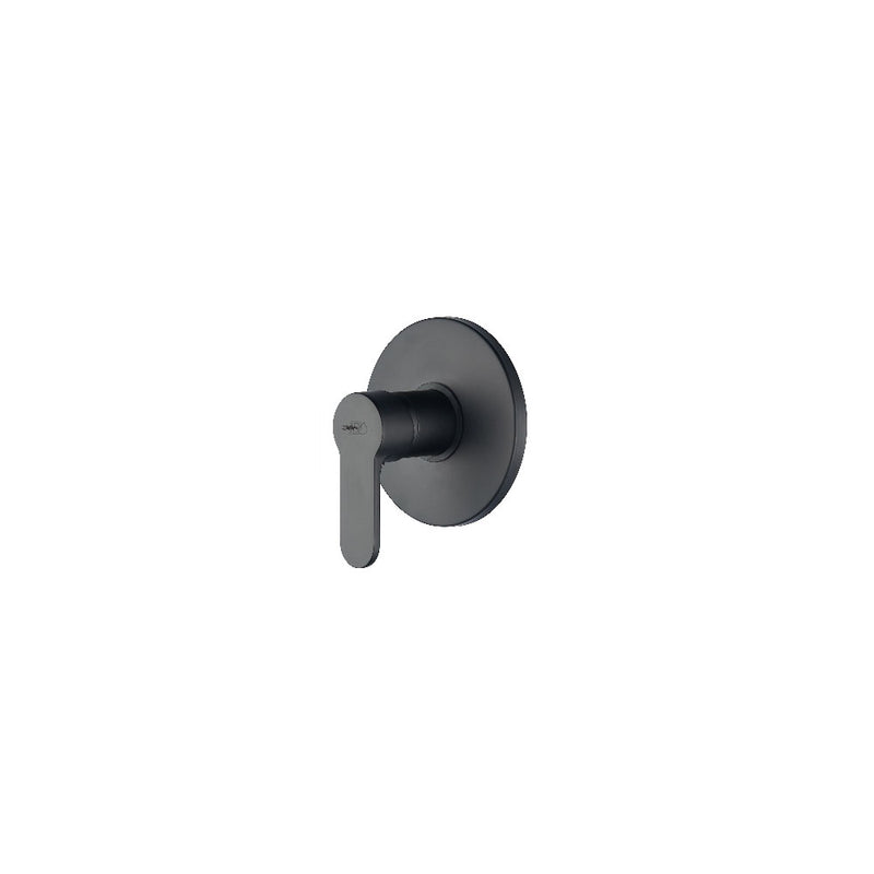 Miscelatore monocomando incasso doccia serie Choco cartuccia diam. 35 mm colore nero opaco by CeramicStore | Lo specialista del tuo bagno