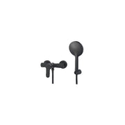 Miscelatore monocomando esterno doccia nero opaco serie Choco completo di doccetta by CeramicStore | Lo specialista del tuo bagno