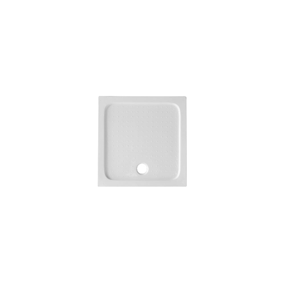Piatto doccia quadrato Kepler 80x80 h.6 cm in acrilico rinforzato senza piletta by CeramicStore | Lo specialista del tuo bagno
