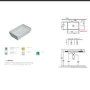 Lavabo ad incasso T-Edge ceramica bianca lucida 61x37 peso 12 kg by CeramicStore | Lo specialista del tuo bagno