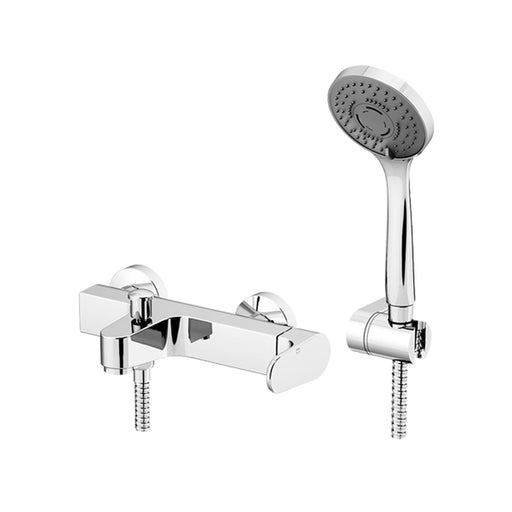 Miscelatore esterno vasca Gattoni H20MIX1000 ottone cromo con doccia duplex by CeramicStore | Lo specialista del tuo bagno