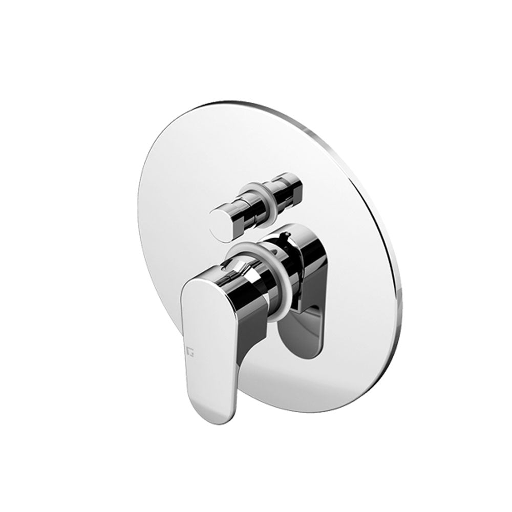 Miscelatore incasso doccia2 vie con deviatore Marca Gattoni H20MIX1000 in ottone cromato by CeramicStore | Lo specialista del tuo bagno
