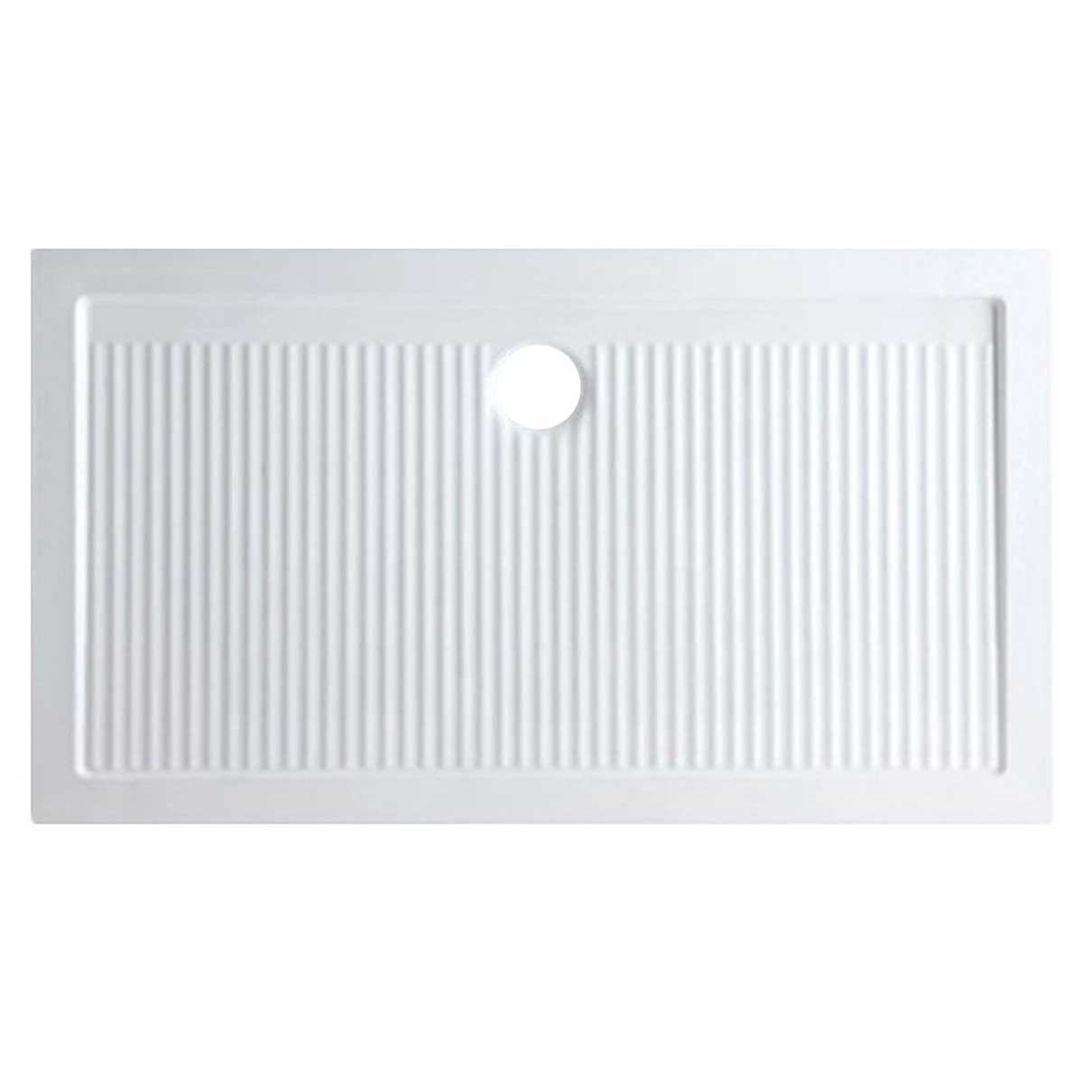 Piatto Doccia in ceramica rettangolare 70X90 Francy alto 6,5 cm by CeramicStore | Lo specialista del tuo bagno