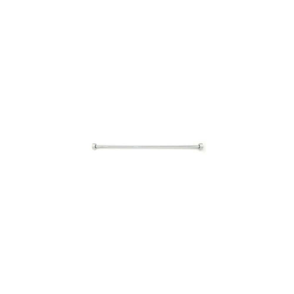 Cannetta in rame cromata con due calotte esagonali 1/2 by CeramicStore | Lo specialista del tuo bagno