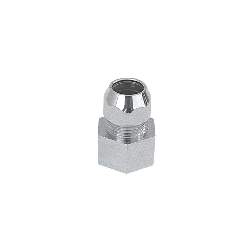 Raccordo MF con dado cronico cromato 1/2x3/8 diam. 12 by CeramicStore | Lo specialista del tuo bagno