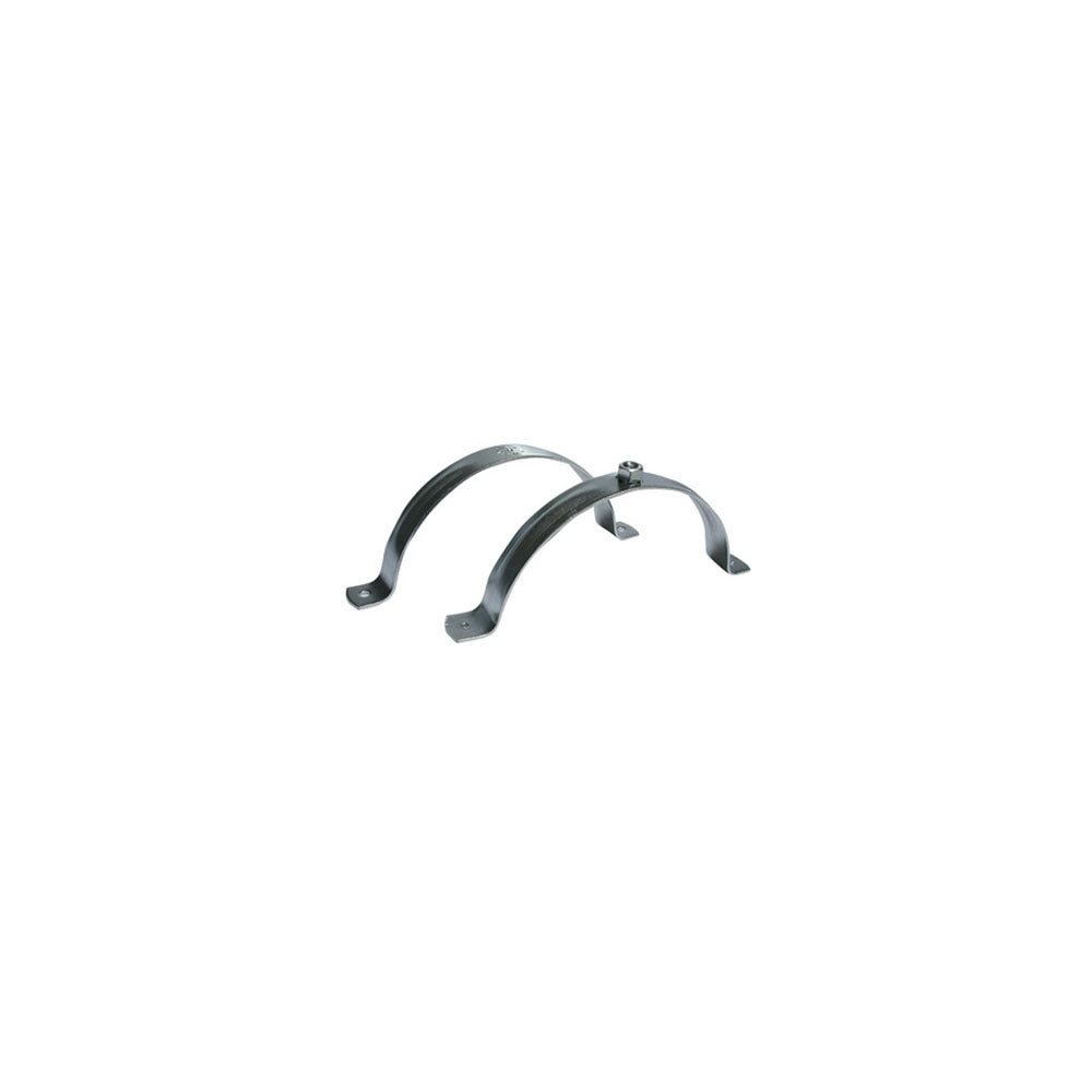 Collare Fischer per tubi PE & PVC in acciaio zincato con vite e tassello by CeramicStore | Lo specialista del tuo bagno