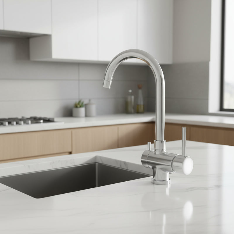 Miscelatore cucina serie Stick modello SK190CR a 3 vie cromo Paffoni by CeramicStore | Lo specialista del tuo bagno