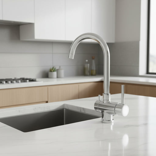 Miscelatore cucina serie Stick modello SK190CR a 3 vie cromo Paffoni by CeramicStore | Lo specialista del tuo bagno