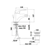 Miscelatore bidet serie Duemila Paffoni - Cromato by CeramicStore | Lo specialista del tuo bagno