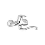 Miscelatore lavello a muro con canna orientabile serie Duemila Paffoni - Cromato by CeramicStore | Lo specialista del tuo bagno