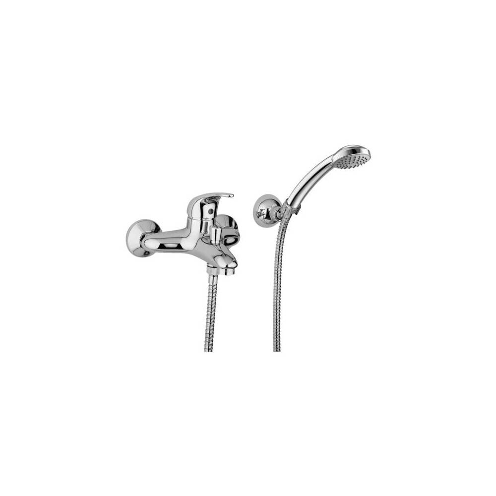 Miscelatore vasca con doccetta serie Nettuno Due modello ND023CR cromo Paffoni by CeramicStore | Lo specialista del tuo bagno