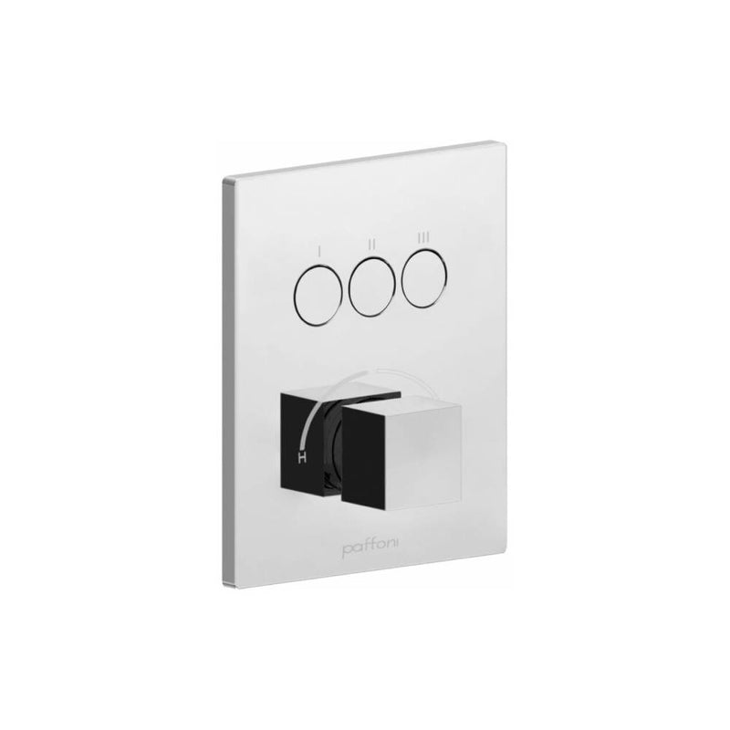Miscelatore incasso doccia serie Compact Box modello CPM519CR cromo Paffoni by CeramicStore | Lo specialista del tuo bagno