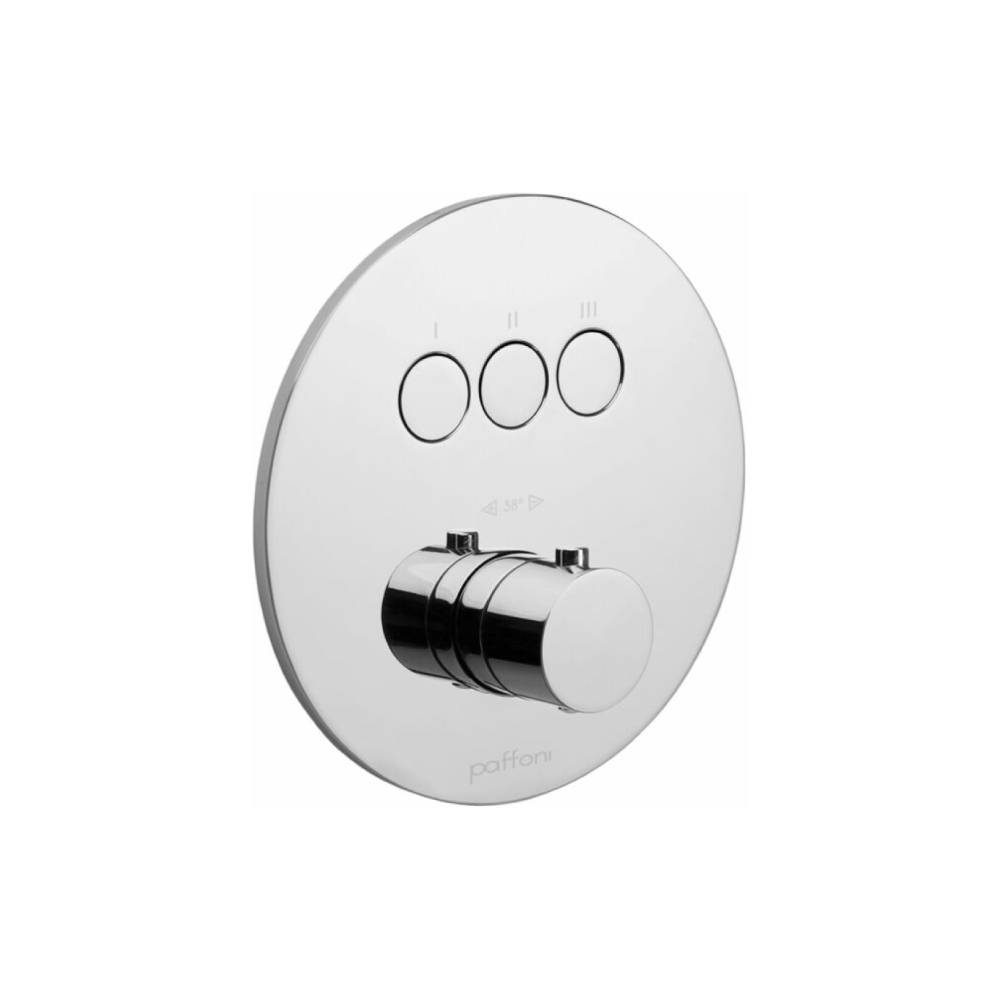 Miscelatore incasso doccia termostatico serie Compact Box modello CPT019CR cromo Paffoni by CeramicStore | Lo specialista del tuo bagno