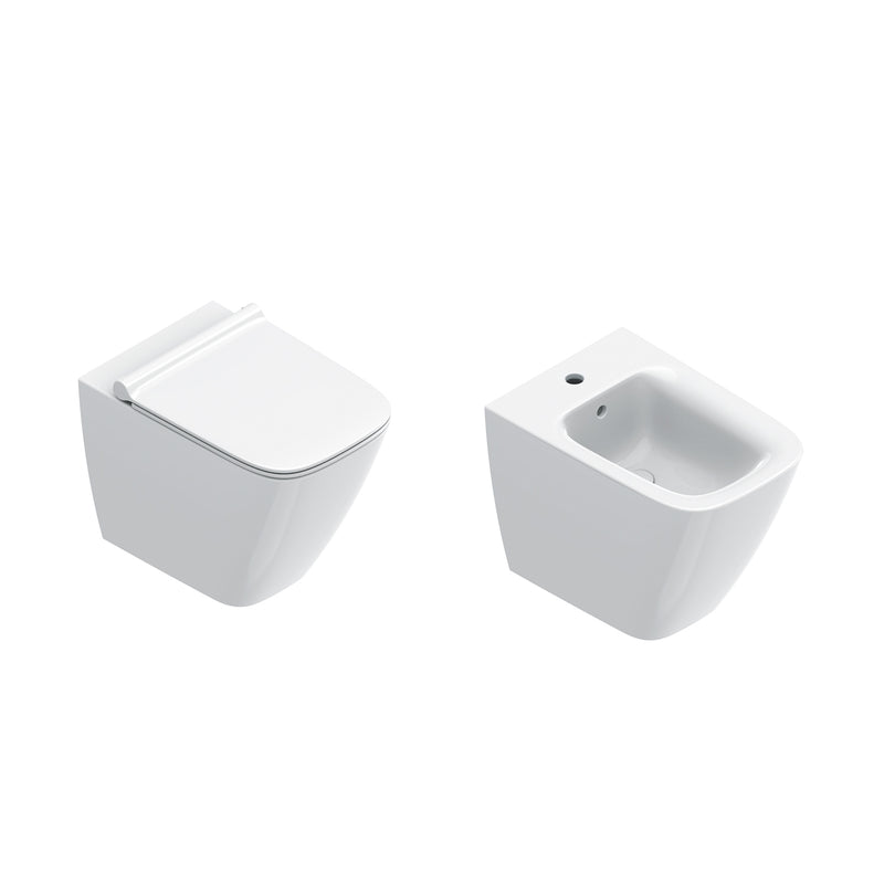 Sanitari Sospesi Ceramica Catalano serie Green 55x37 WC Silentech