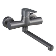 Miscelatore cucina a parete serie Elizabeth nichel nero spazzolato by CeramicStore | Lo specialista del tuo bagno