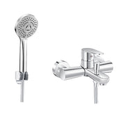 Miscelatore vasca con doccino serie Elizabeth cromato by CeramicStore | Lo specialista del tuo bagno