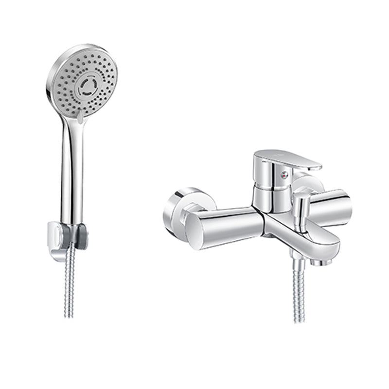 Miscelatore vasca con doccino serie Elizabeth cromato by CeramicStore | Lo specialista del tuo bagno