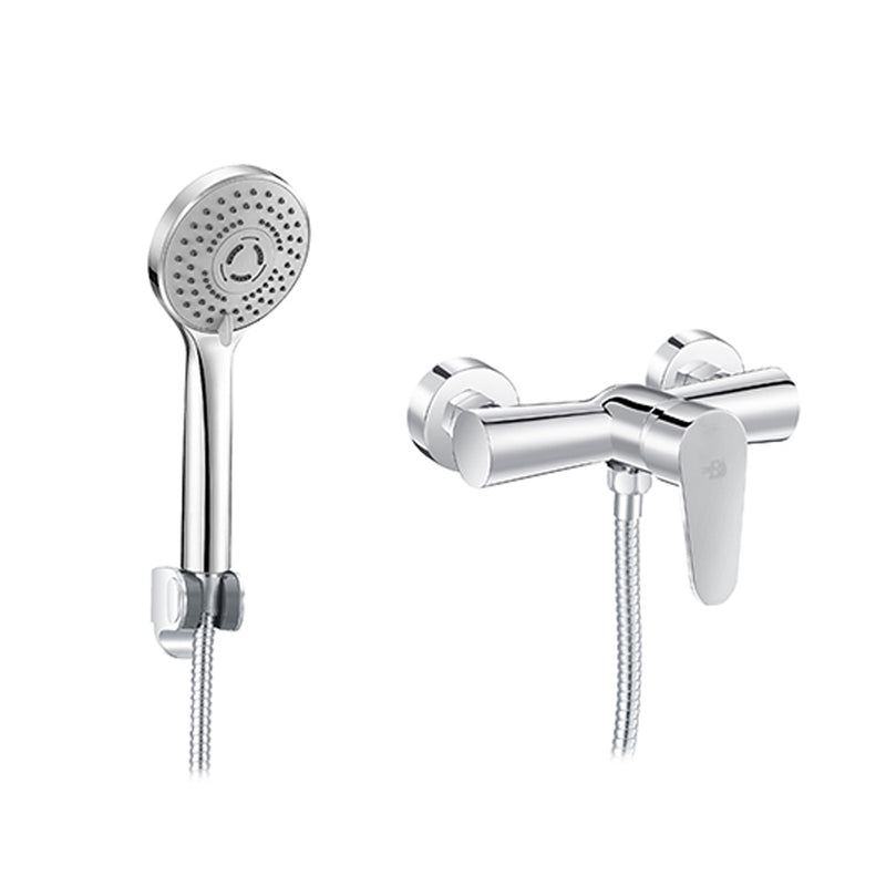 Set Miscelatori lavabo bidet con pilette e esterno doccia con doccetta serie Elizabeth Cromo by CeramicStore | Lo specialista del tuo bagno
