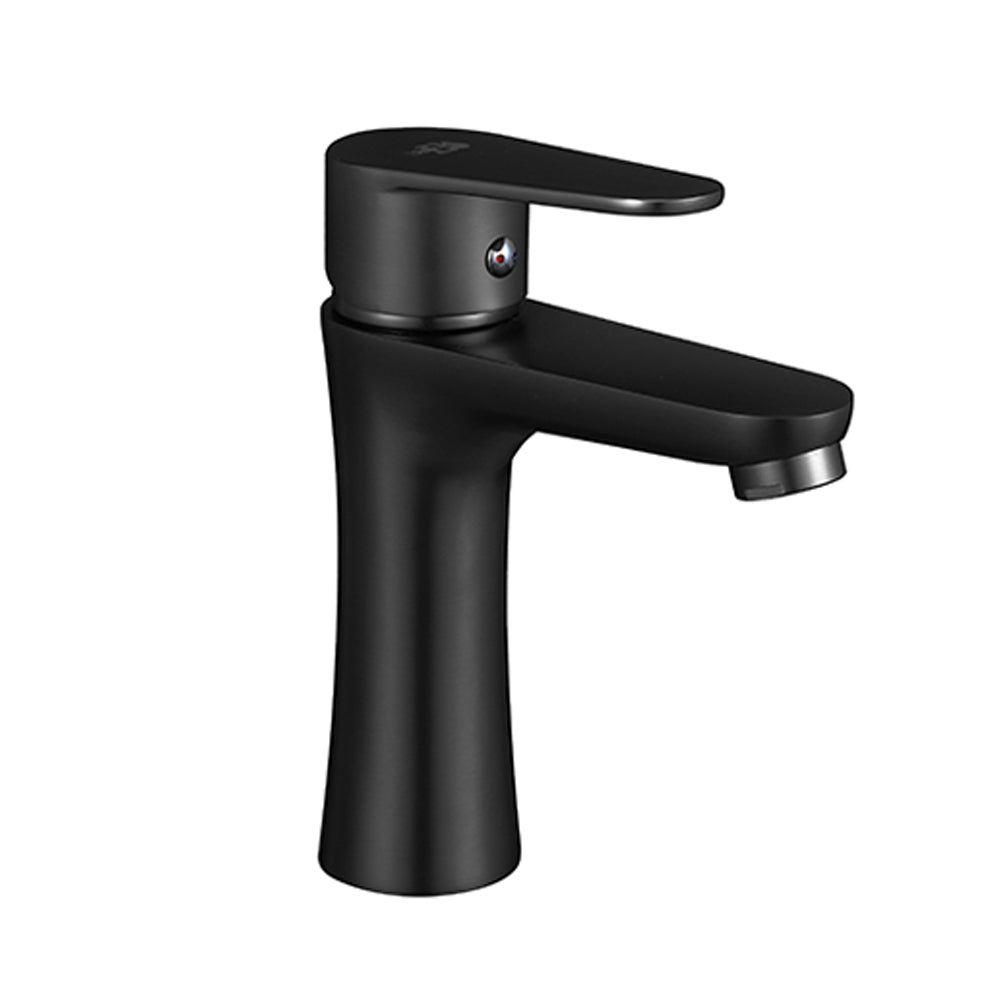 Set Miscelatori lavabo bidet con pilette e vasca con doccetta serie Elizabeth nero opaco by CeramicStore | Lo specialista del tuo bagno