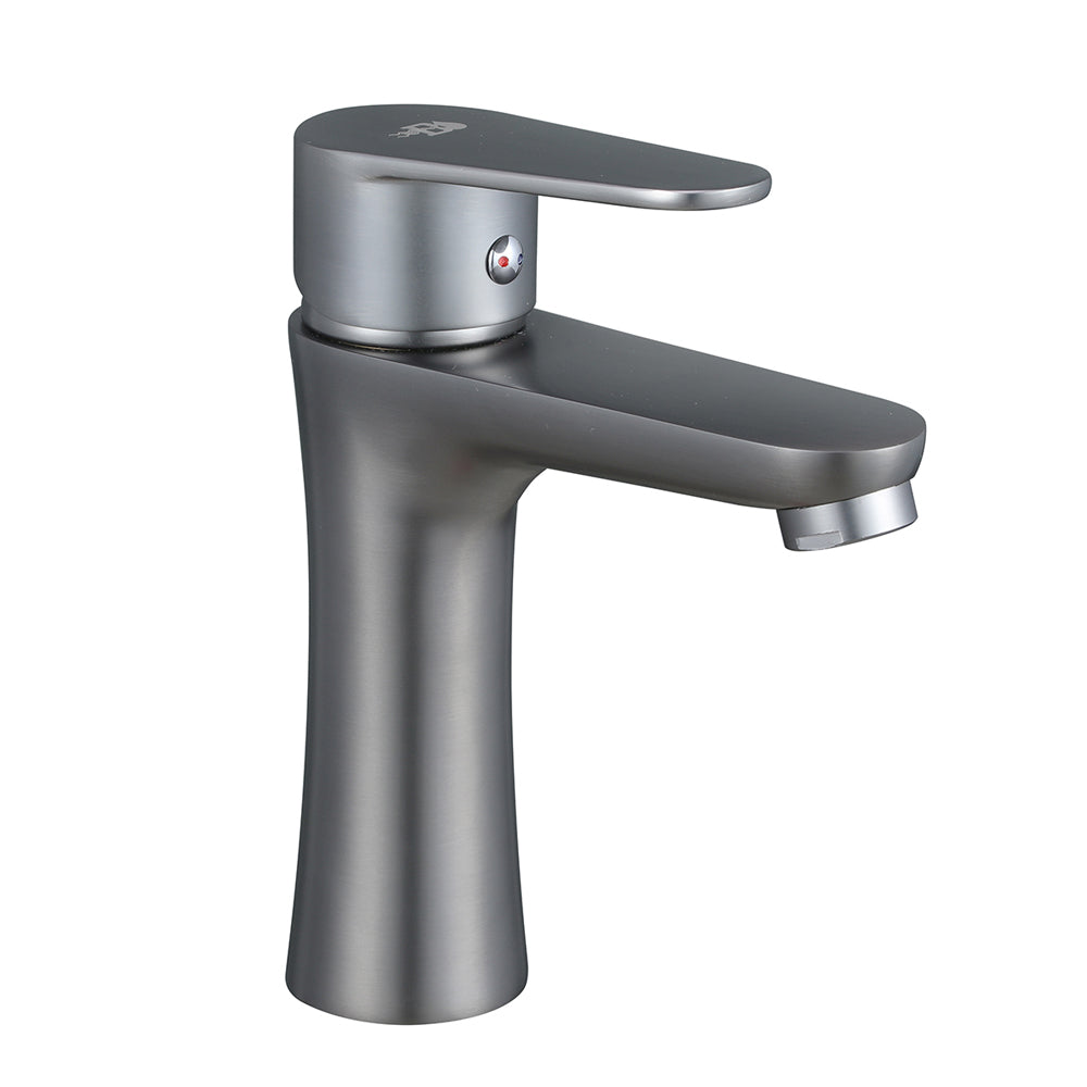 Set Miscelatori lavabo bidet con pilette e vasca con doccetta serie Elizabeth nichel nero spazzolato by CeramicStore | Lo specialista del tuo bagno
