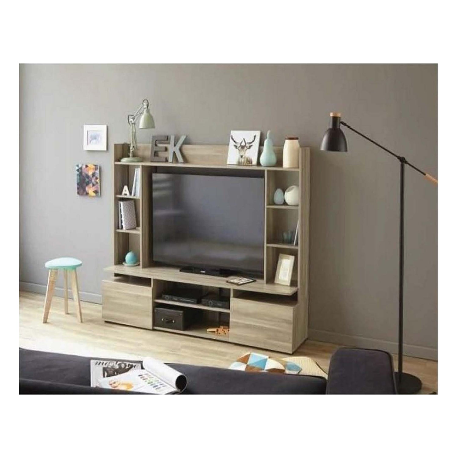 Kit parete living modello Silver - Rovere by CeramicStore | Lo specialista del tuo bagno
