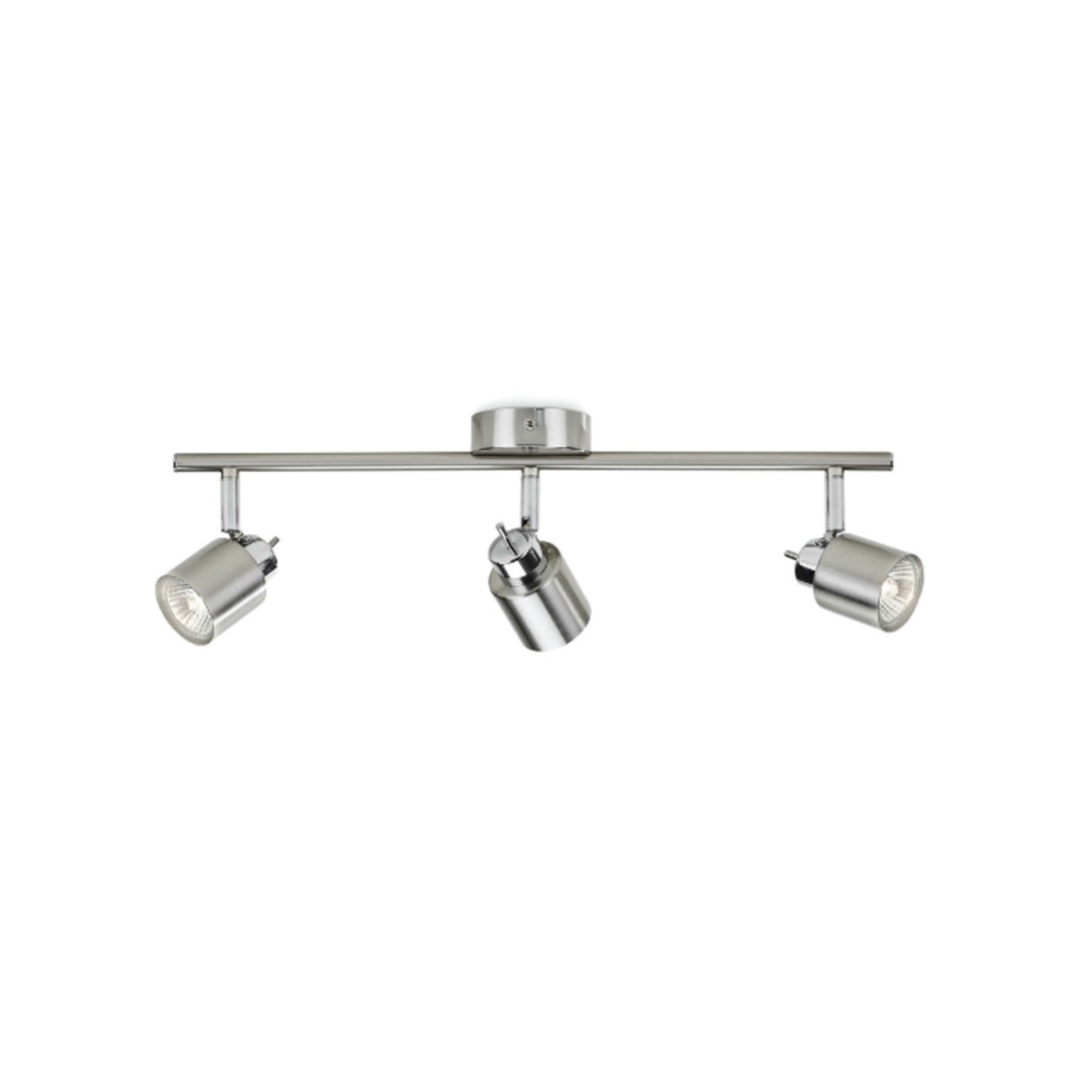 Lampada modello Meranti con 3 faretti - Cromato satinato by CeramicStore | Lo specialista del tuo bagno
