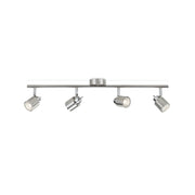 Lampada modello Meranti con 4 faretti - Cromato satinato by CeramicStore | Lo specialista del tuo bagno