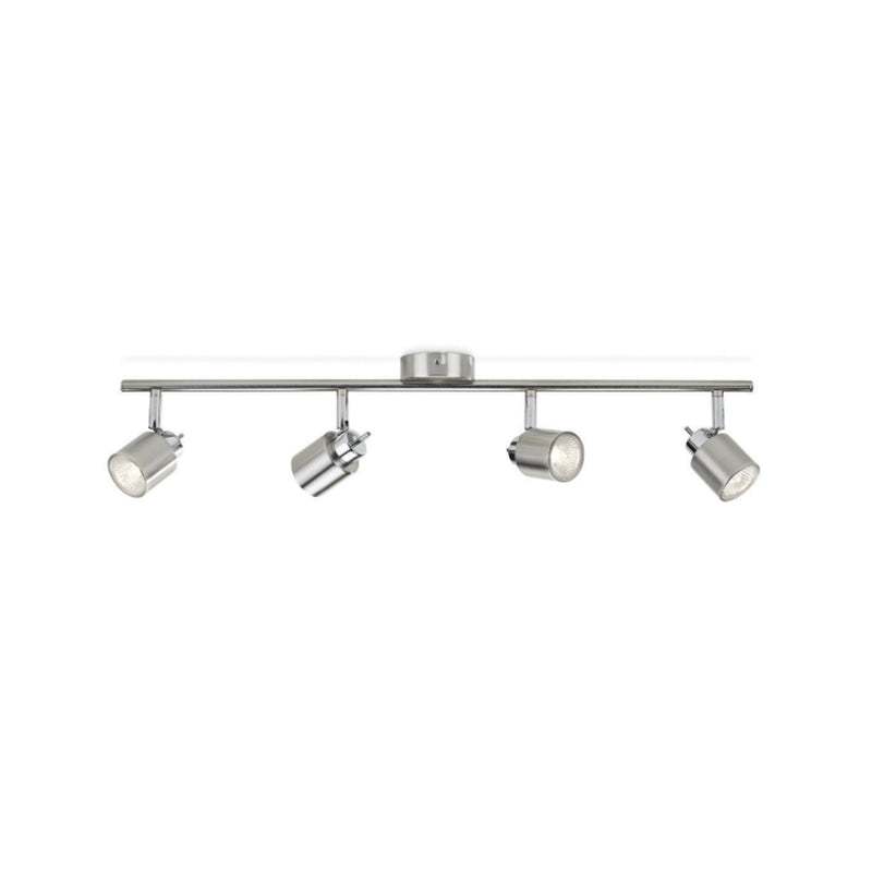 Lampada modello Meranti con 4 faretti - Cromato satinato by CeramicStore | Lo specialista del tuo bagno