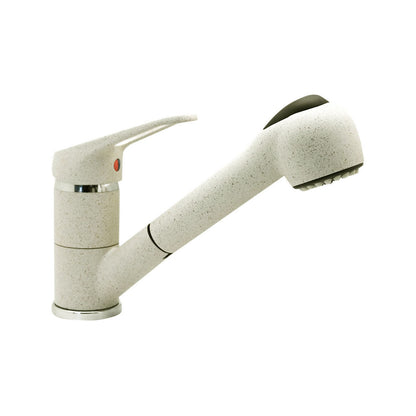 Miscelatore monocomando lavello con doccetta estraibile RubiFlux - Avena