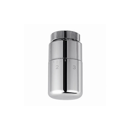 Testa termostatica Cromo di Lazzarini per termoarredo by CeramicStore | Lo specialista del tuo bagno