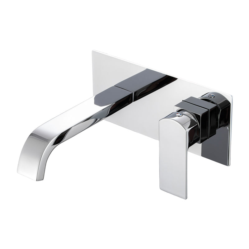 Composizione di miscelatori per lavabo incasso, bidet e doccia 2 vie serie Fire in ottone cromato by CeramicStore | Lo specialista del tuo bagno