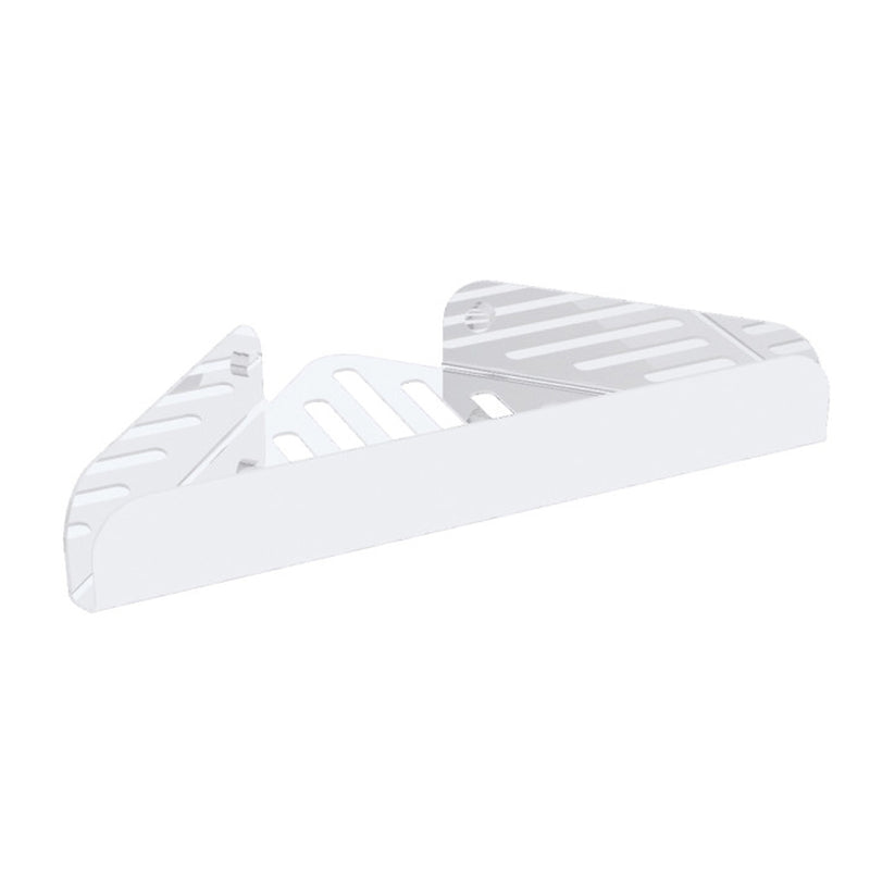 Portaoggetti angolare doccia in alluminio verniciato bianco Lineabeta collezione Filo by CeramicStore | Lo specialista del tuo bagno
