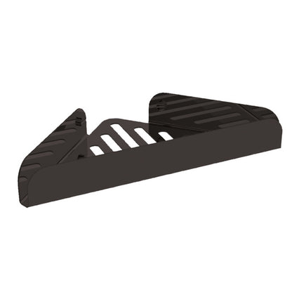 Portaoggetti angolare doccia in alluminio verniciato nero Lineabeta collezione Filo by CeramicStore | Lo specialista del tuo bagno